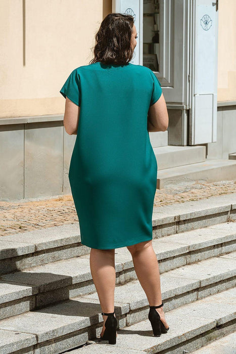 Elegant Curve-Enhancing Karko Dress