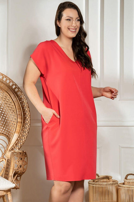 Elegant Curve-Enhancing Karko Dress