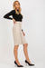 Sophisticated Textured Ruffle Pencil Skirt for Chic Styling