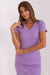 Elegant Ribbed Top with Heart-Shaped Neckline