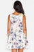 Chic Floral Sleeveless Fit-and-Flare Day Dress - Elegant Flower Print Design