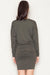 Elegant Viscose Blend Kimono Sleeve Day Dress by Figl - Design 43740