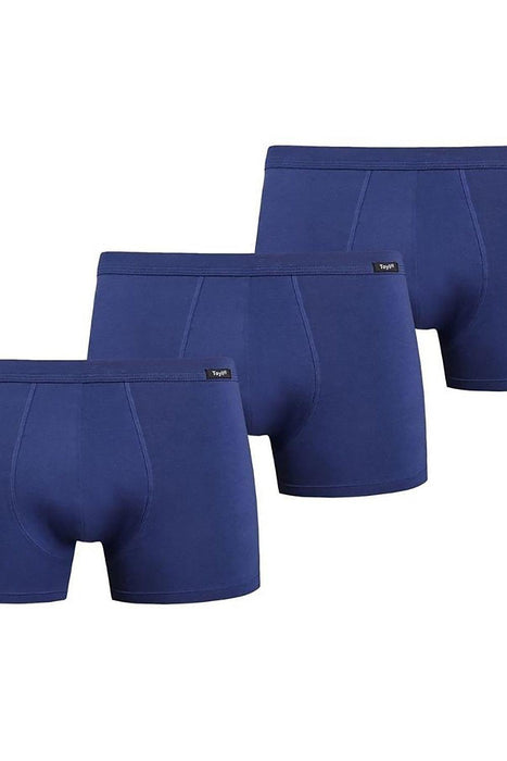 Men's Snow White Lycra Boxer Briefs for Superior Comfort and Style