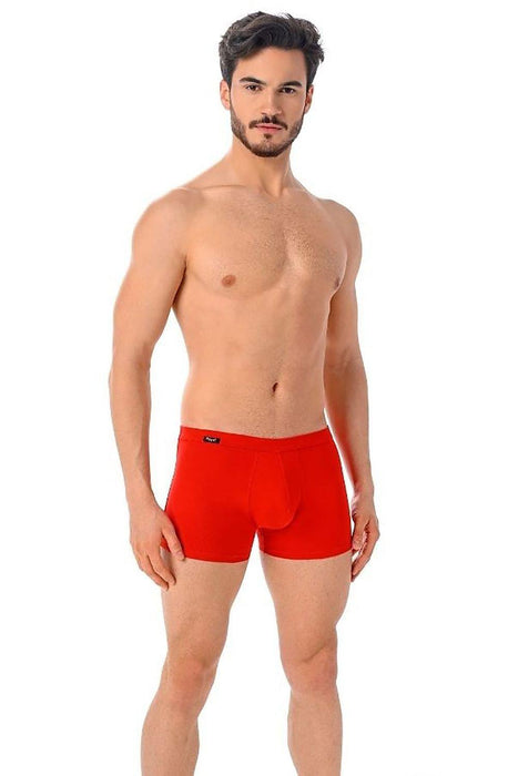 Men's Snow White Lycra Boxer Briefs for Superior Comfort and Style