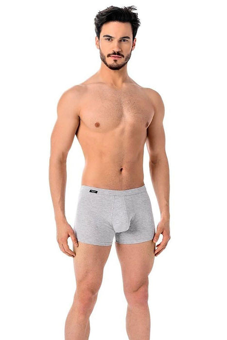 Men's Snow White Lycra Boxer Briefs for Superior Comfort and Style