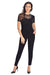 Chic Black Mesh Bodysuit - Stylish Shapewear for Women