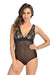 Seductive Lace Embrace Mesh Bodysuit