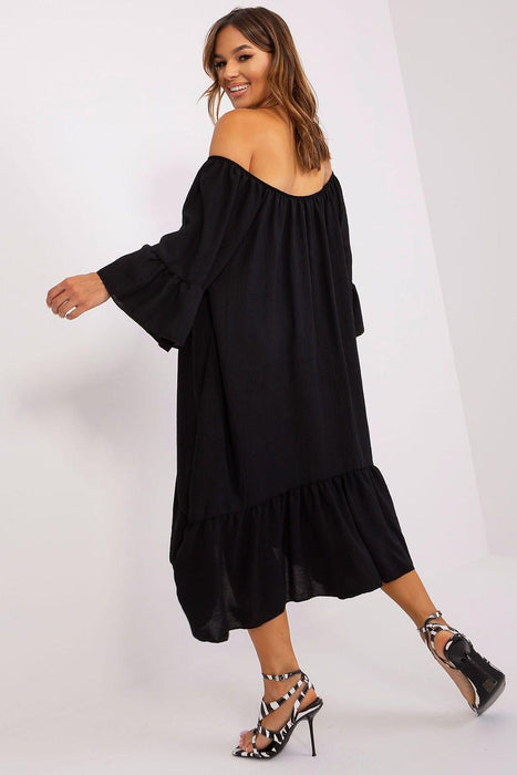 Elegant Italian Summer Frill Dress