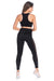 Sculpt & Shine: High-Waisted Mesh-Panel Leggings