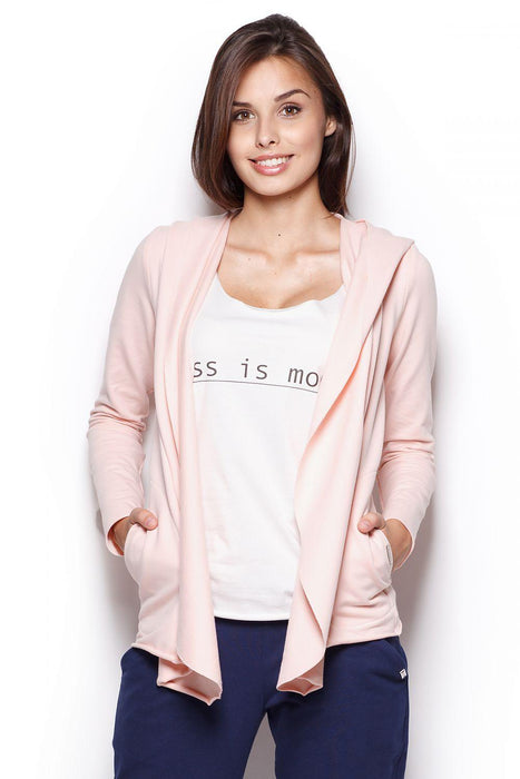 Trendy Hooded Sweatshirt with Asymmetrical Design and Convenient Pockets