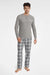 Charming Men's Graphic Sleepwear Set