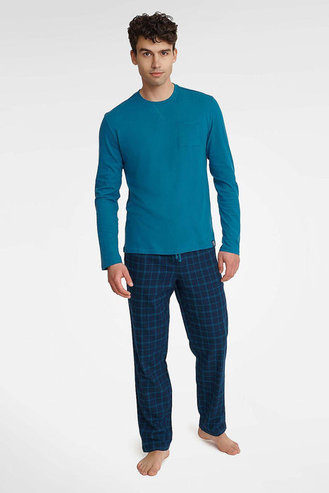 Henderson Comfort Men's Pajama Set - Ideal for Leisurely Evenings