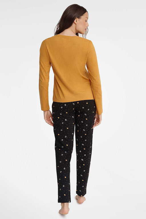 Golden Mustard Stylish Women's Lounge Duo