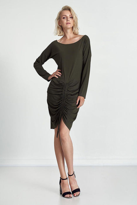 Chic Draped Evening Tunic by Marselini