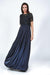 Luxe Lace Maxi Gown with Elegant Flowing Silhouette