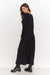 Elegant Viscose Knit Maxi Dress with Modern Touches