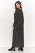 Elegant Viscose Knit Maxi Dress with Modern Touches