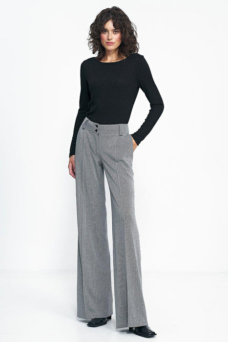 High-Waisted Wide Leg Pants