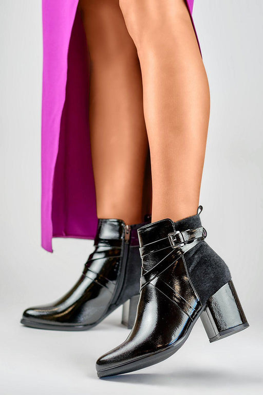 Elegant Suede Leather Ankle Booties