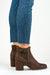 Chic Buckled Organic Suede Ankle Boots with Elevated Style