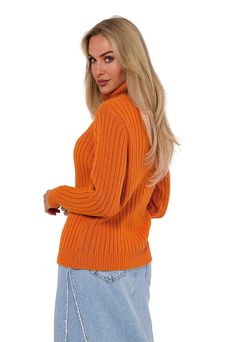 Chic Knit Turtleneck Pullover