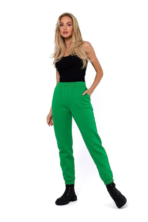 Athletic Knit Jogger Pants with Stretchy Waistband