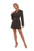 Chic Belted Jacket Dress Ensemble