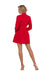 Chic Belted Jacket Dress Ensemble