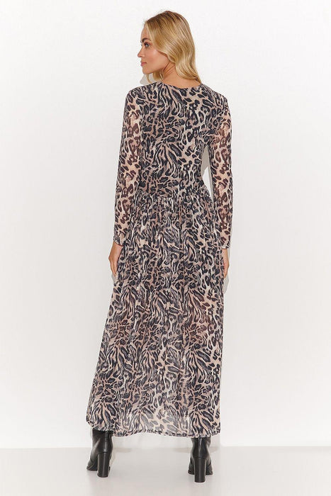 Bohemian Elegance Makadamia Maxi Gown