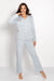 Elegant Polish Nursing Pajama Set for Cozy Breastfeeding