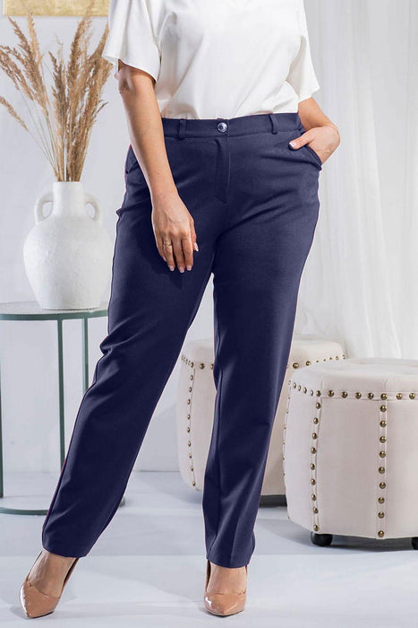 Mela High Rise Plus Size Tapered Pants Set