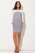 Chic Ecru Pleated Cotton Day Dress - Luxe Katrus Style