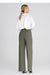 Chic Wide-Leg Pants with Modern Waist Design