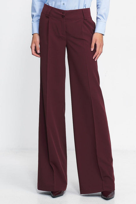 High-Waisted Wide Leg Pants