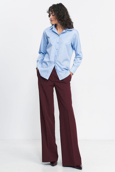 High-Waisted Wide Leg Pants