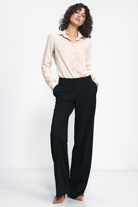 High-Waisted Wide Leg Pants