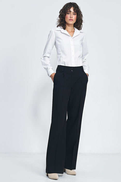 High-Waisted Wide Leg Pants