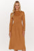 Elegant Comfort Macadamia Dress