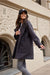 Sanchez Sheepskin Charm: Women's Stylish Long Jacket - A Must-Have for Autumn