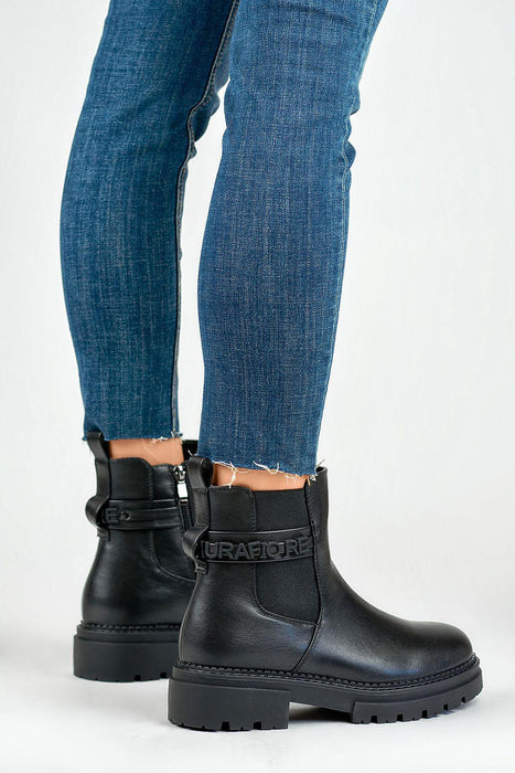 Elegant Fur-Lined PRIMO Jodhpur Ankle Boots