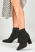 Sustainable Chic Eco-Suede High Heel Ankle Boots by PRIMO