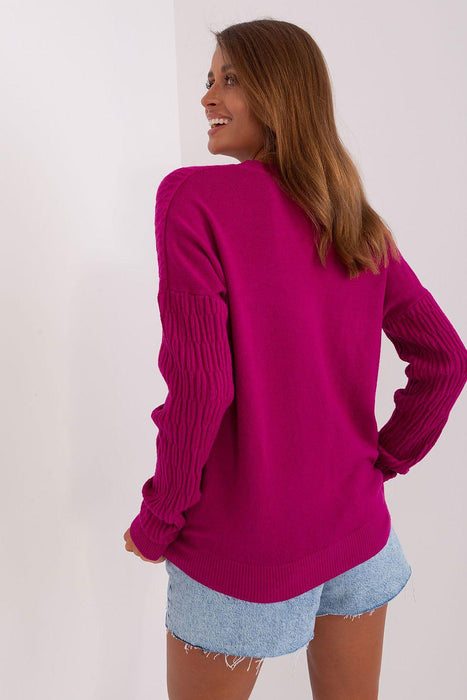 Elegant Textured Women's Jumper