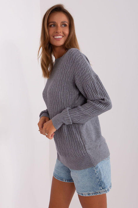 Elegant Textured Women's Jumper