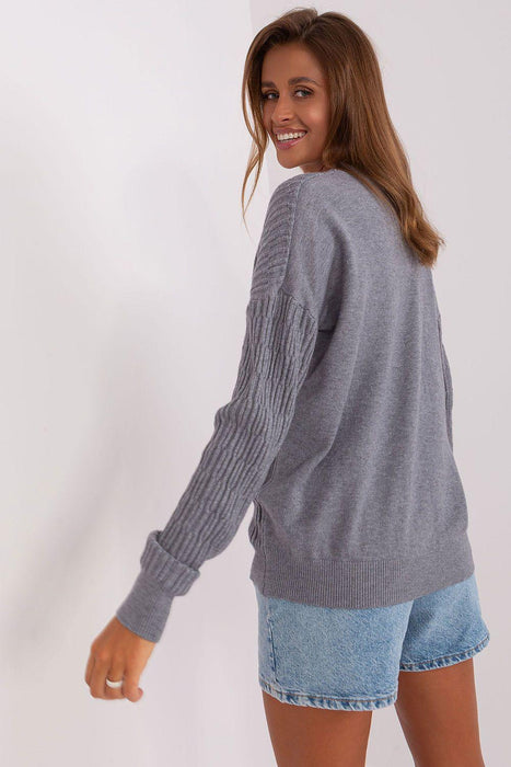 Elegant Textured Women's Jumper