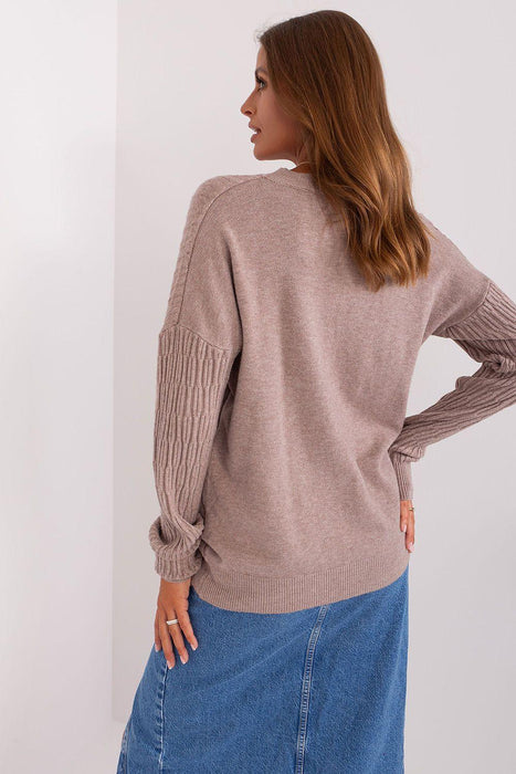 Elegant Textured Women's Jumper