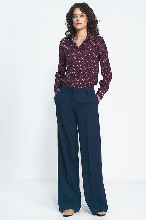 High-Waisted Wide Leg Pants