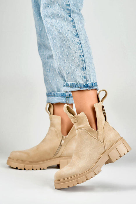 Cozy Chic Eco-Friendly Heeled Ankle Boots