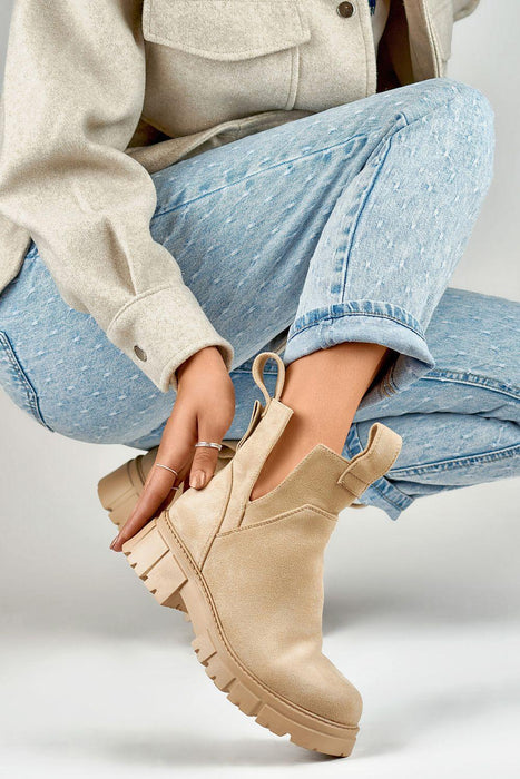 Cozy Chic Eco-Friendly Heeled Ankle Boots