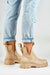 Cozy Chic Eco-Friendly Heeled Ankle Boots