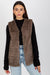 Chic Cream Faux Fur Vest with Elegant Hook Closure and Full Lining - Available in Multiple Sizes